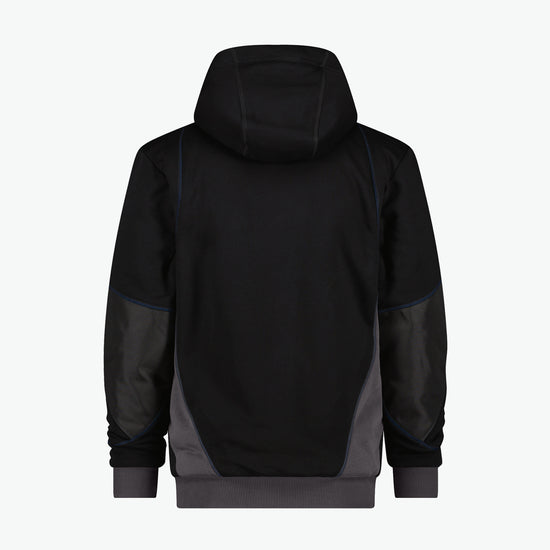 Dassy Pulse Sweatshirtjas - Zwart/Antracietgrijs Werkjas Dassy