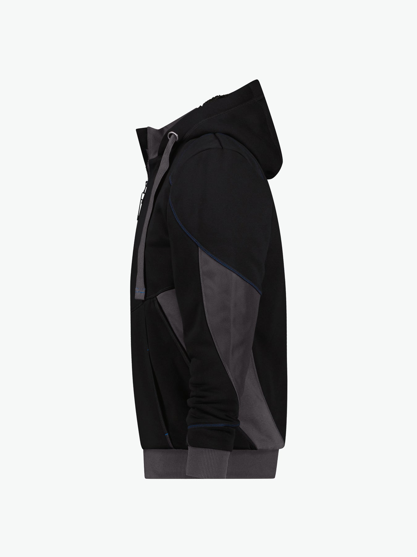 Dassy Pulse Sweatshirtjas - Zwart/Antracietgrijs Werkjas Dassy