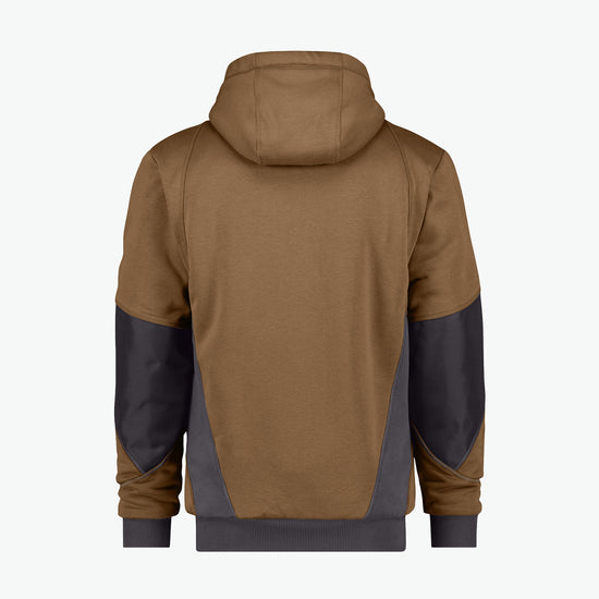 Dassy Pulse Sweatshirtjas - Leembruin/Antracietgrijs Werkjas Dassy