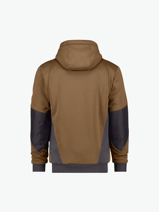 Dassy Pulse Sweatshirtjas - Leembruin/Antracietgrijs Werkjas Dassy