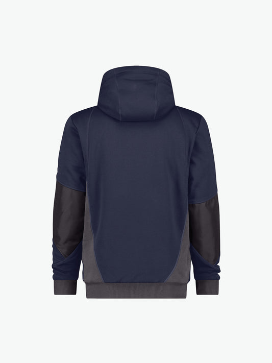 Dassy Pulse Sweatshirtjas - Nachtblauw/Antracietgrijs Werkjas Dassy