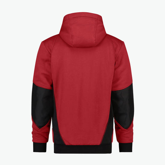 Dassy Pulse Sweatshirtjas - Rood/Zwart Werkjas Dassy