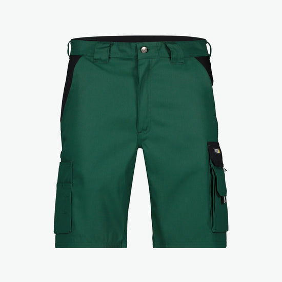 Dassy Roma Tweekleurige werkshort - Flessengroen/Zwart Korte Werkbroek Dassy