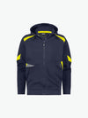 Dassy Santos Hoodie - Nachtblauw/Fluogeel Werkhoodie Dassy