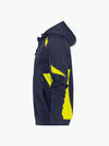 Dassy Santos Hoodie - Nachtblauw/Fluogeel Werkhoodie Dassy