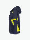 Dassy Santos Women Hoodie voor dames - Nachtblauw/Fluogeel Werkhoodie Dames Dassy