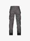 Dassy Seattle Tweekleurige holsterzakkenbroek met kniezakken - Cementgrijs/Zwart Werkbroek Dassy