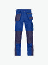 Dassy Seattle Tweekleurige holsterzakkenbroek met kniezakken - Korenblauw/Marineblauw Werkbroek Dassy