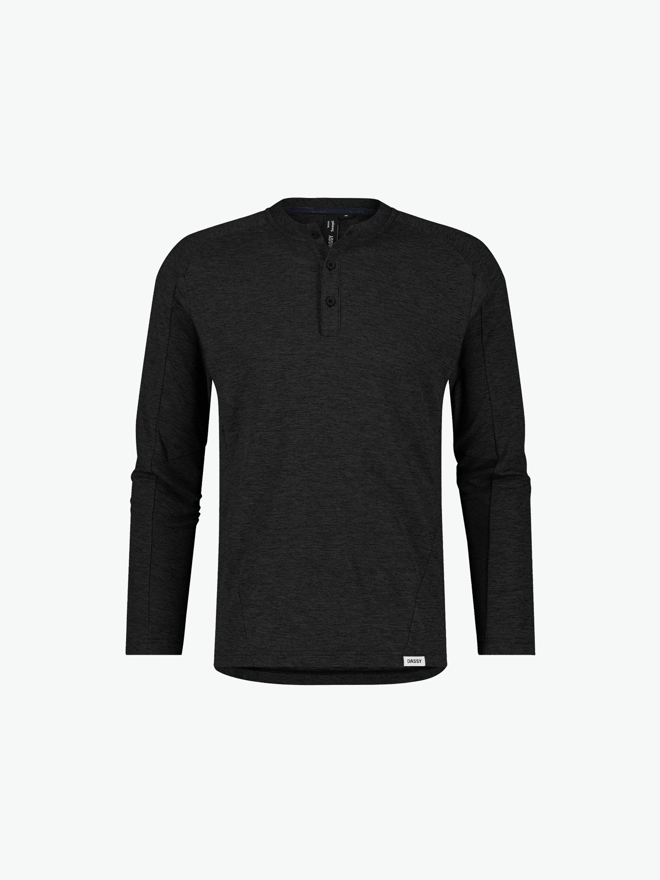 Dassy Serengeti Henley - Zwart Werkshirt Dassy