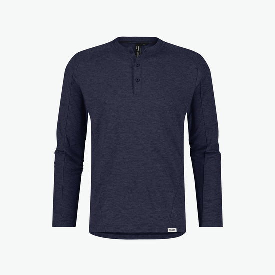 Dassy Serengeti Henley - Nachtblauw Werkshirt Dassy