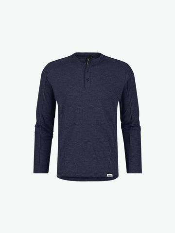 Dassy Serengeti Henley - Nachtblauw Werkshirt Dassy