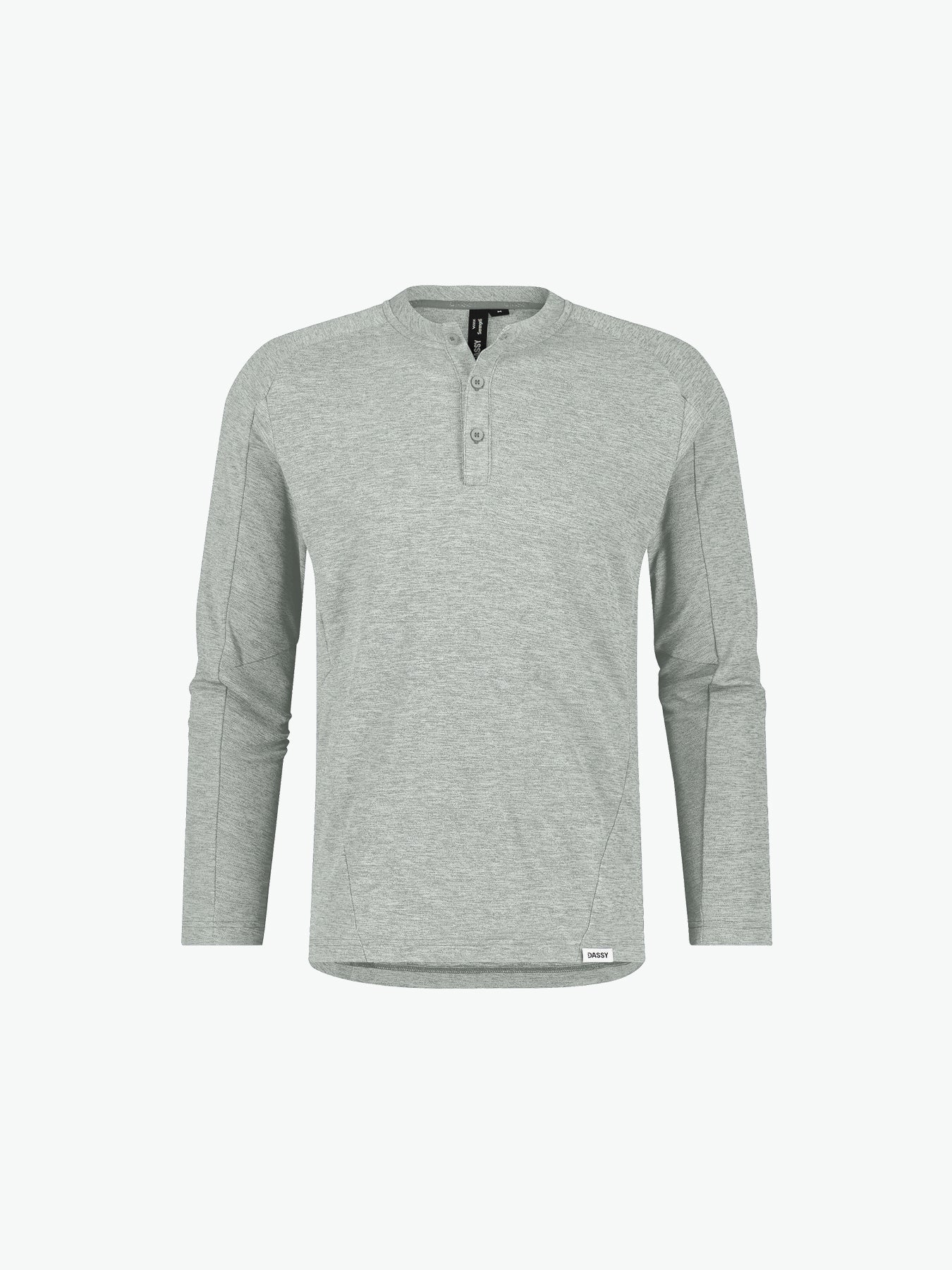 Dassy Serengeti Henley - Miragegrijs Werkshirt Dassy