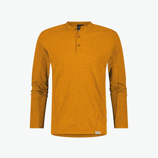 Dassy Serengeti Henley - Zonnebloemgeel Werkshirt Dassy