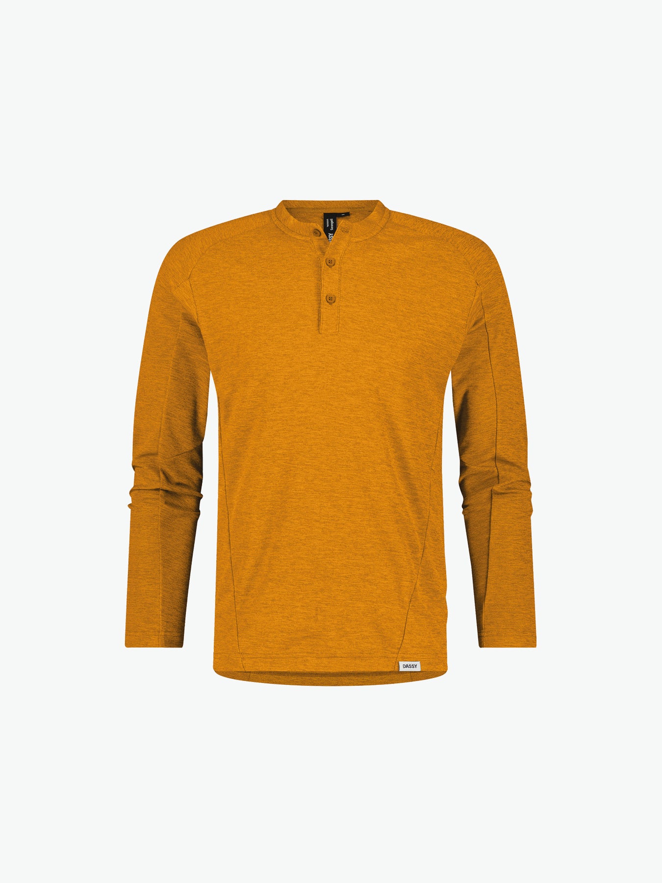 Dassy Serengeti Henley - Zonnebloemgeel Werkshirt Dassy