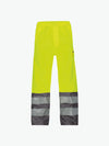 Dassy Sola Hogezichtbaarheidsregenbroek - Fluogeel/Cementgrijs Werkbroek HiVis Dassy