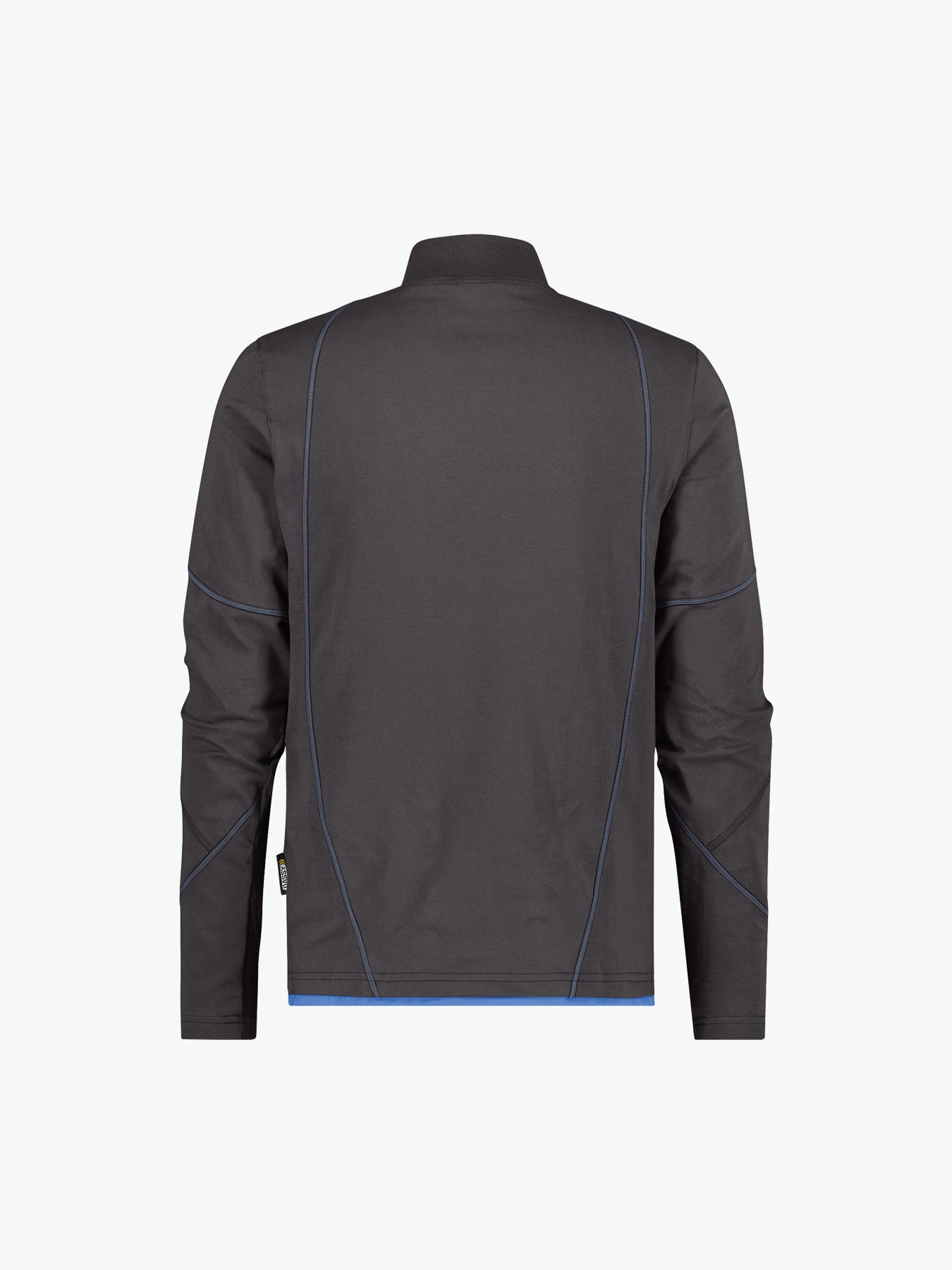 Dassy Sonic T-shirt met lange mouwen - Antracietgrijs/Azuurblauw Werkshirt Dassy
