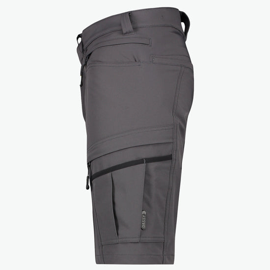 Dassy Sparx Stretch werkshort - Antracietgrijs Korte Werkbroek Dassy