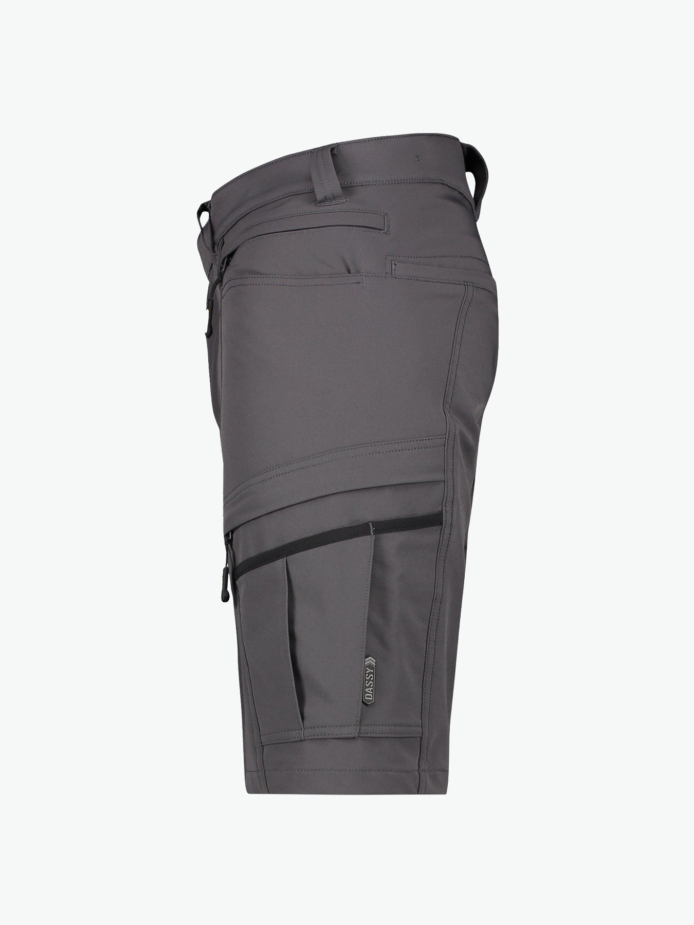Dassy Sparx Stretch werkshort - Antracietgrijs Korte Werkbroek Dassy