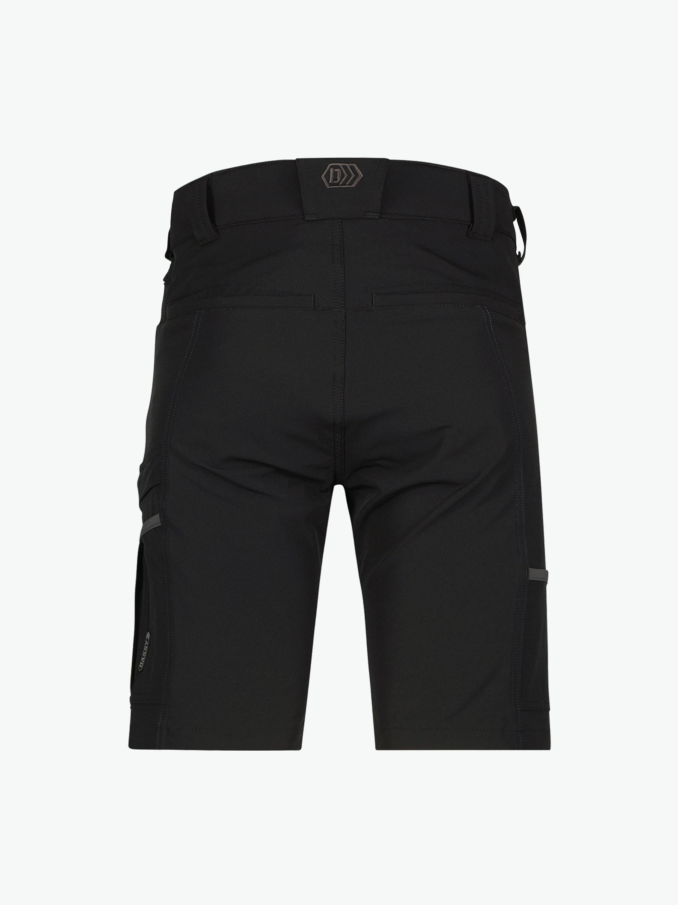 Dassy Sparx Stretch werkshort - Zwart Korte Werkbroek Dassy