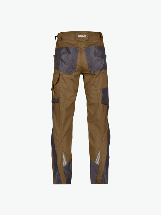 Dassy Spectrum Werkbroek - Leembruin/Antracietgrijs Werkbroek Dassy