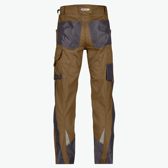 Dassy Spectrum Werkbroek - Leembruin/Antracietgrijs Werkbroek Dassy