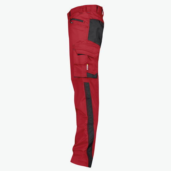 Dassy Spectrum Werkbroek - Rood/Zwart Werkbroek Dassy