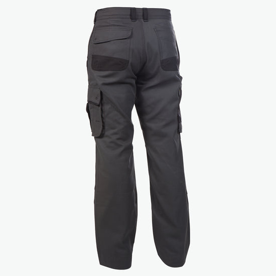 Dassy Stark Canvas werkbroek - Antracietgrijs/Zwart Werkbroek Dassy