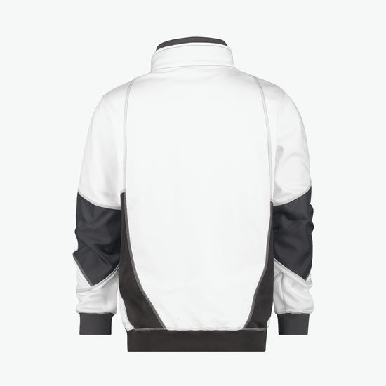 Dassy Stellar Sweater - Wit/Antracietgrijs Werksweater Dassy