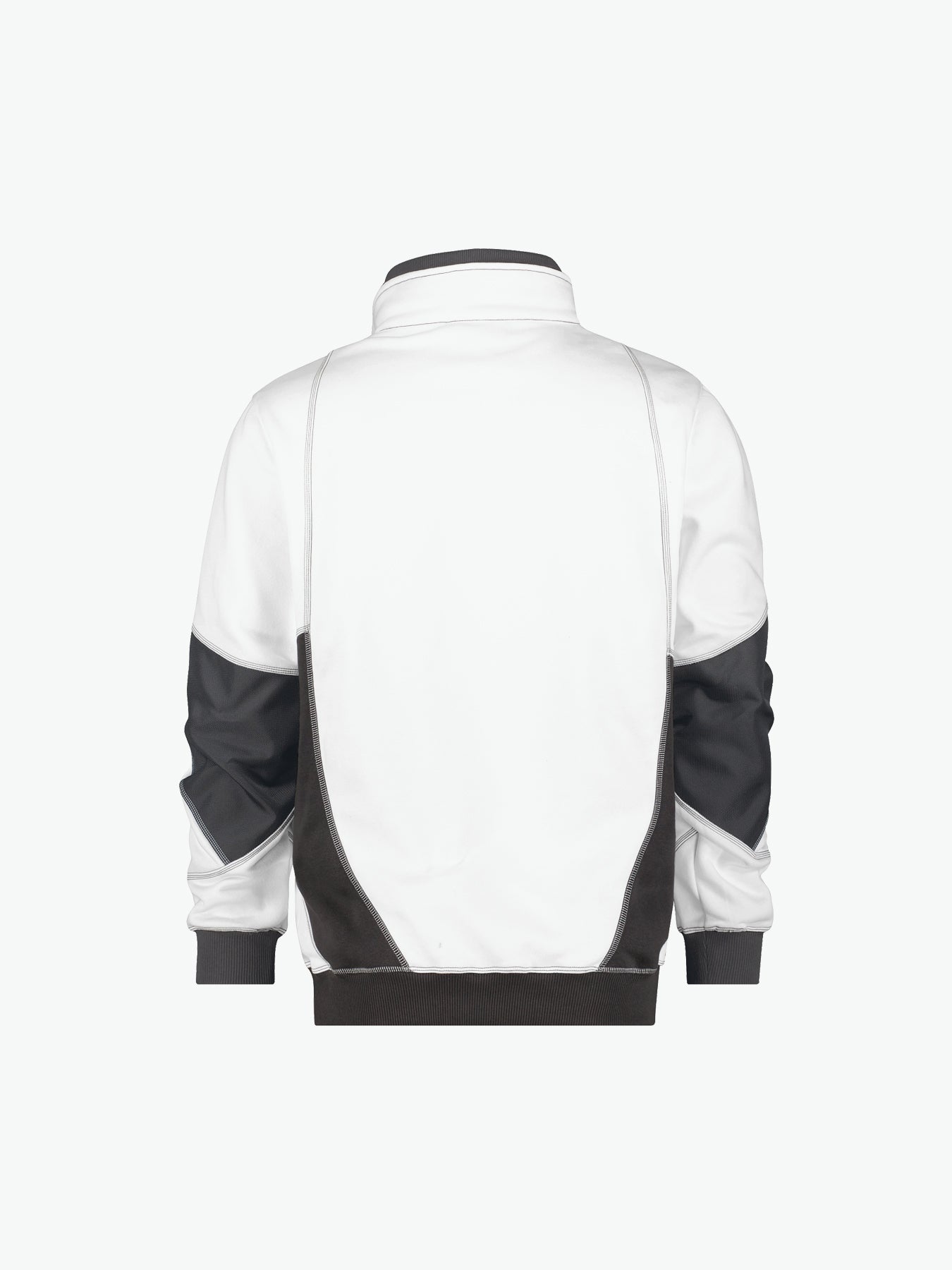 Dassy Stellar Sweater - Wit/Antracietgrijs Werksweater Dassy