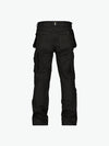 Dassy Texas Canvas holsterzakkenbroek met kniezakken - Zwart Werkbroek Dassy