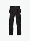 Dassy Texas Canvas holsterzakkenbroek met kniezakken - Zwart Werkbroek Dassy