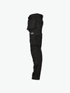 Dassy Texas Canvas holsterzakkenbroek met kniezakken - Zwart Werkbroek Dassy