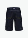 Dassy Tokyo Jeanswerkshort met stretch - Jeansblauw Korte Werkbroek Dassy