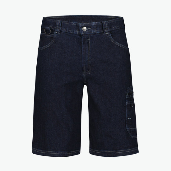 Dassy Tokyo Jeanswerkshort met stretch - Jeansblauw Korte Werkbroek Dassy