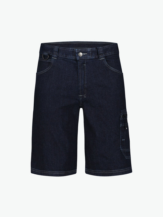 Dassy Tokyo Jeanswerkshort met stretch - Jeansblauw Korte Werkbroek Dassy
