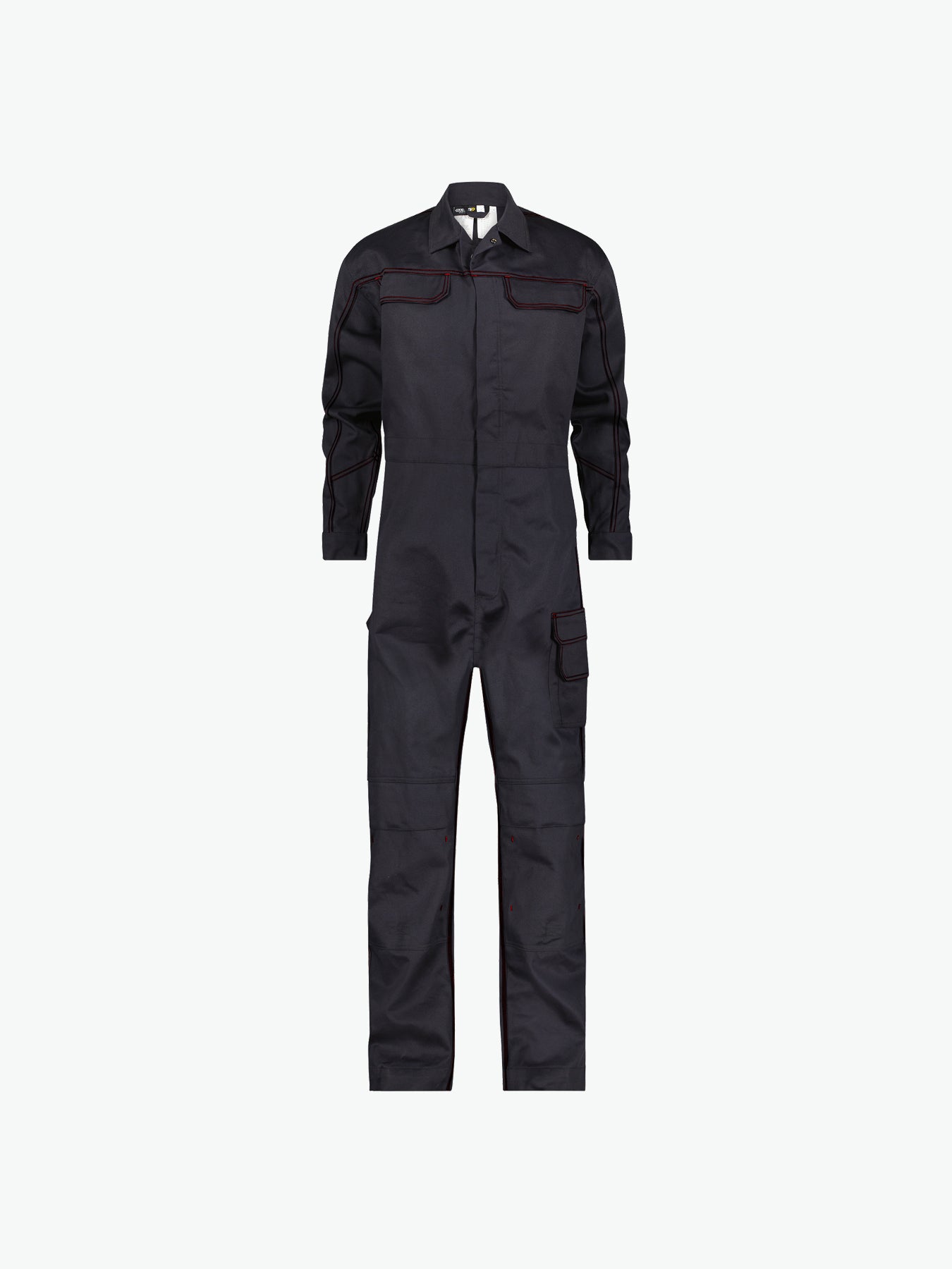 Dassy Toronto Vlamvertragende overall met kniezakken - Zwart Werkbroek Dassy