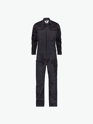 Dassy Toronto Vlamvertragende overall met kniezakken - Zwart Werkbroek Dassy