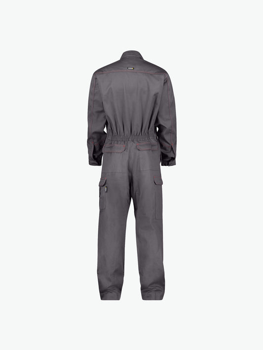 Dassy Toronto Vlamvertragende overall met kniezakken - Cementgrijs Werkbroek Dassy