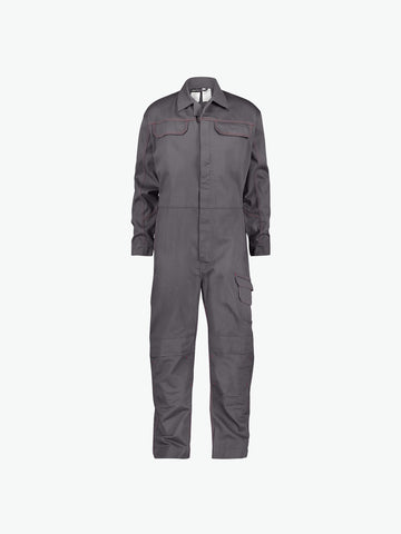 Dassy Toronto Vlamvertragende overall met kniezakken - Cementgrijs Werkbroek Dassy