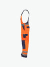 Dassy Toulouse Hogezichtbaarheidsbretelbroek met kniezakken - Fluo-Oranje/Marineblauw Werkbroek HiVis Dassy
