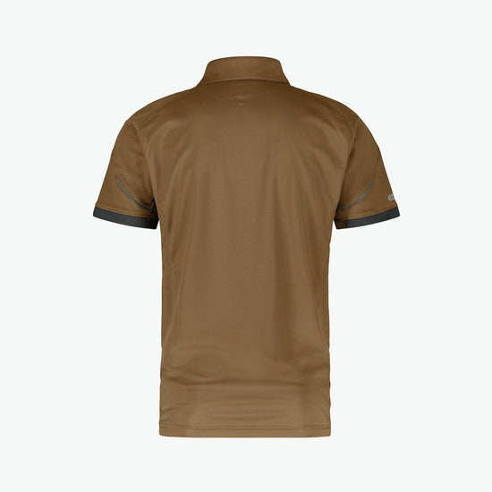 Dassy Traxion Polo - Leembruin/Antracietgrijs Werkpolo Dassy