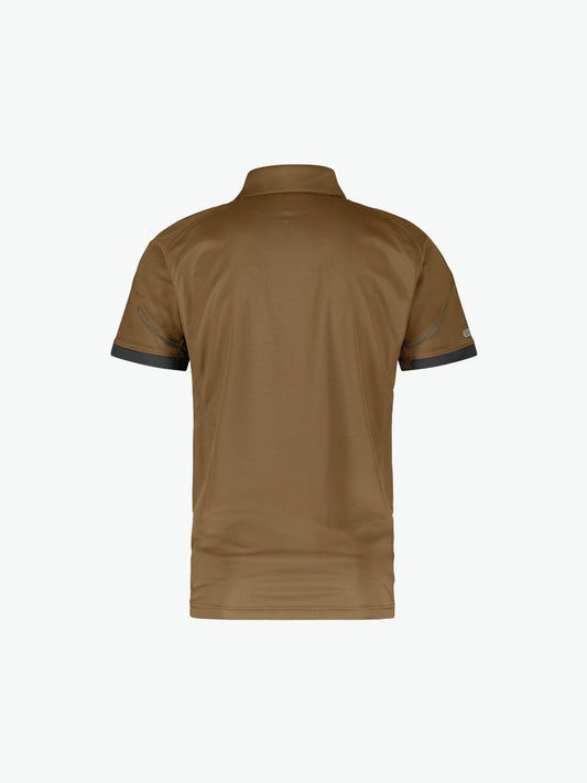 Dassy Traxion Polo - Leembruin/Antracietgrijs Werkpolo Dassy