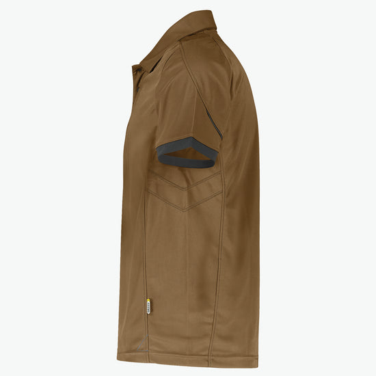 Dassy Traxion Polo - Leembruin/Antracietgrijs Werkpolo Dassy