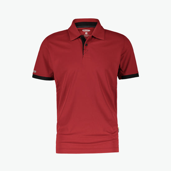 Dassy Traxion Polo - Rood/Zwart Werkpolo Dassy