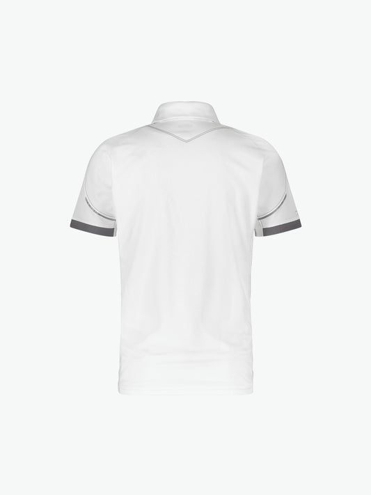 Dassy Traxion Polo - Wit/Antracietgrijs Werkpolo Dassy