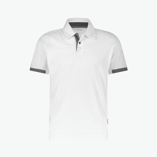Dassy Traxion Polo - Wit/Antracietgrijs Werkpolo Dassy