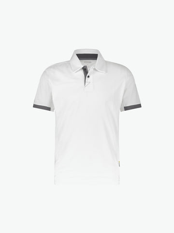 Dassy Traxion Polo - Wit/Antracietgrijs Werkpolo Dassy