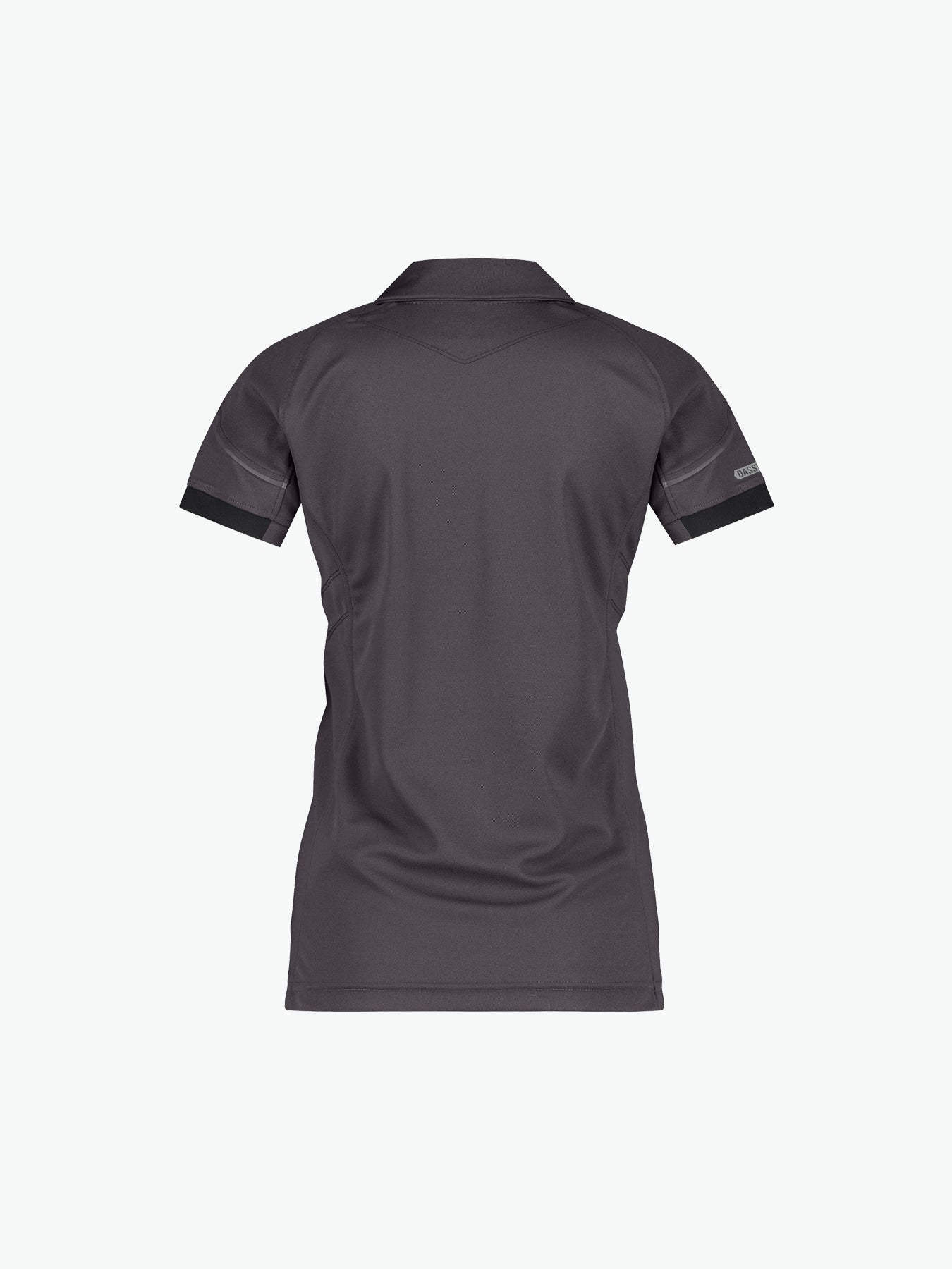 Dassy Traxion Women Polo voor dames - Antracietgrijs/Zwart Werkpolo Dames Dassy