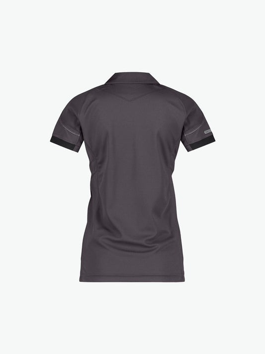 Dassy Traxion Women Polo voor dames - Antracietgrijs/Zwart Werkpolo Dames Dassy