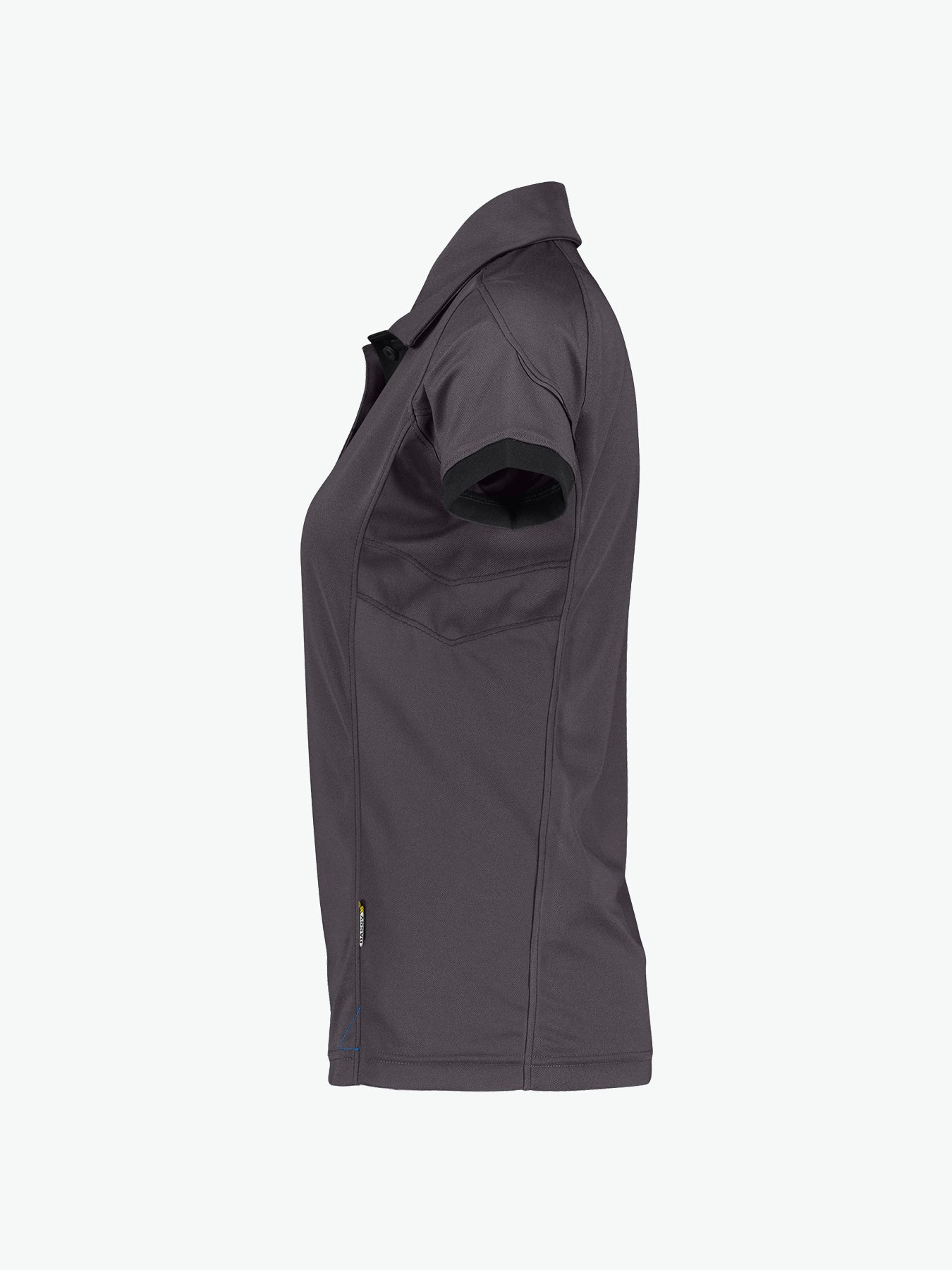 Dassy Traxion Women Polo voor dames - Antracietgrijs/Zwart Werkpolo Dames Dassy